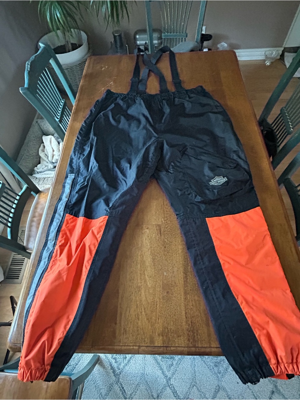 Harley-Davidson Genuine MotorClothes Hi-Vis Reflective Rain Pants Sz 2XL